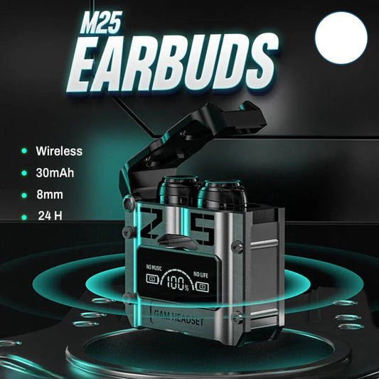 M25 TWS Digital Display Earbuds
